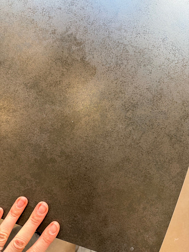 Керамический стол Готланд 160(220)х90х79 ink gray / черный фото покупателя 24