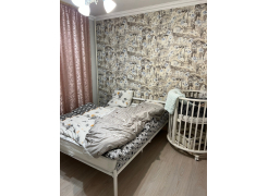 Односпальная кровать Фади 80х200 черная фото покупателя 1283