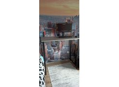 Барная стойка Дилан Лофт 120х40х90 бетон светлый фото покупателя 39