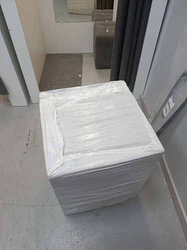 Стул на металлокаркасе Чилли К светло-серый велюр / черный каркас фото покупателя 477