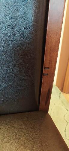 Кресло Luiza dirty oak / dark brown фото покупателя 15