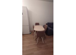 Стул на металлокаркасе Чилли синяя ткань / белый фото покупателя 374