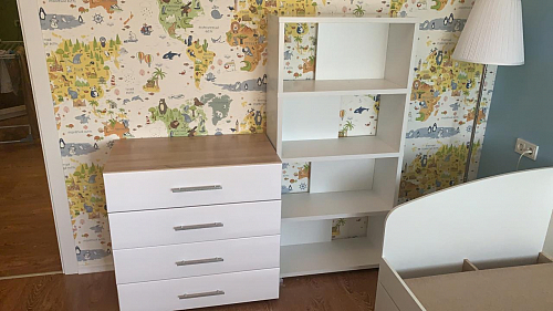 Стеллаж СБ-10/2 венге фото покупателя 1