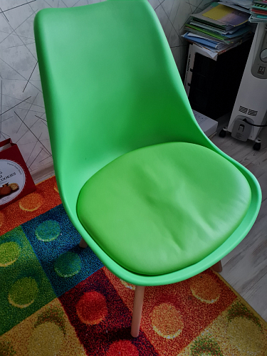 Деревянный стул Bonuss green / grey фото покупателя 82