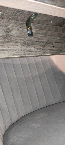 Стол Форли дуб велингтон / черный матовый фото покупателя 47