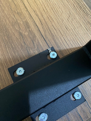 Стол Лота Лофт 120 25 мм сабия / белый матовый фото покупателя 10