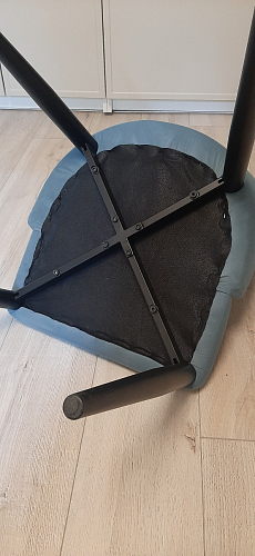 Стул на металлокаркасе Kora beige / black фото покупателя 401