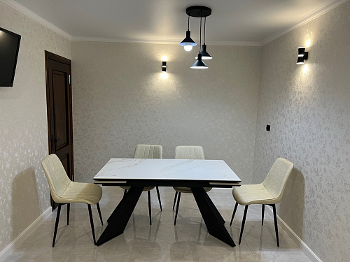 Керамический стол Ливи 140(200)х80х78 carla larkin / дуб монтана фото покупателя 12