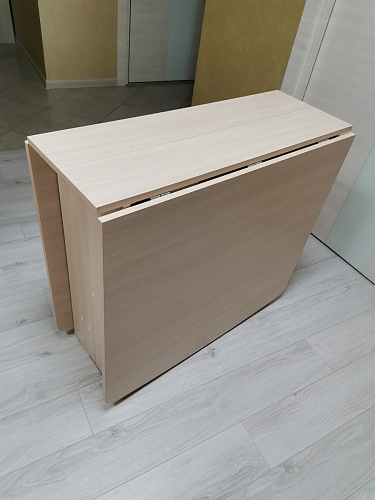 Стол обеденный раздвижной СтК7 дуб молочный фото покупателя 143