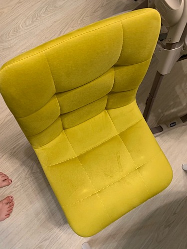 Стул на металлокаркасе Чилли зеленый / черный фото покупателя 1039