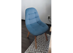 Деревянный стул Filip light purple / wood фото покупателя 4