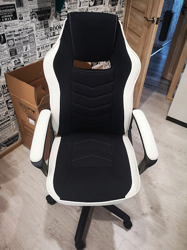 Компьютерное кресло Gamer черное / бежевое фото покупателя 19