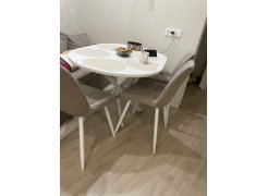 Стул на металлокаркасе Вейв темно-серый / черный фото покупателя 188