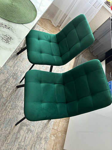 Комплект стульев Чилли 4 шт темно-серый / черный фото покупателя 309