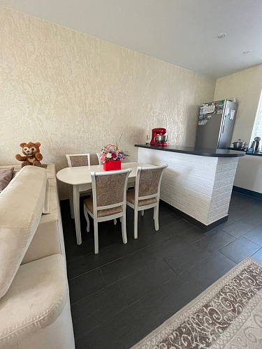 Стул на металлокаркасе Чилли К светло-серый велюр / черный каркас фото покупателя 171