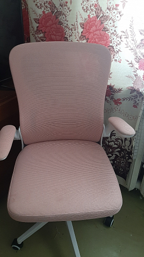 Компьютерное кресло Konfi gray / blue / white фото покупателя 80