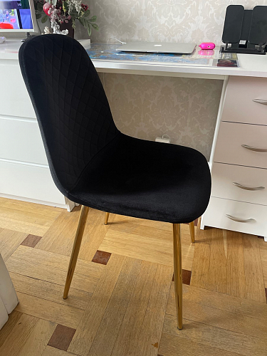 Стул на металлокаркасе Dabl 01 champagne / gold фото покупателя 98