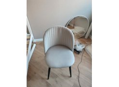 Стул на металлокаркасе Gabi 1 gray / black фото покупателя 538