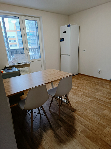 Деревянный стол Лота Лофт 140х80 черный матовый / бетон светлый фото покупателя 520