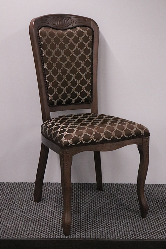 Стул Клето патина серебро / черный из шоурума 7