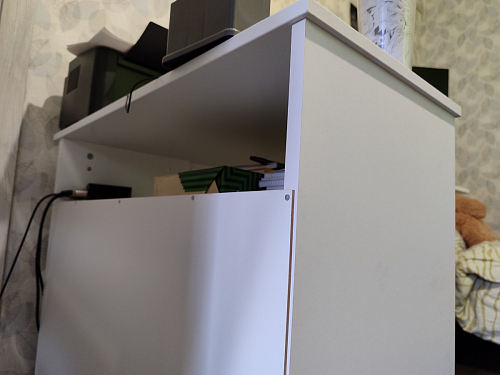 Письменный стол СПм-25 левый дуб сонома фото покупателя 78