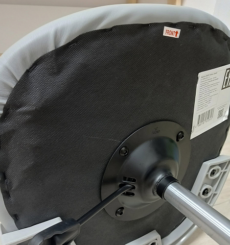 Компьютерное кресло Kiddy салатовое ткань (сетка) фото покупателя 52