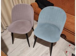 Стул на металлокаркасе Gabi green / black фото покупателя 923