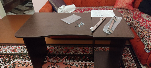 Компьютерный стол КСТ-04.1 венге фото покупателя 5