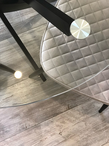 Стул на металлокаркасе Capri blue / white фото покупателя 117