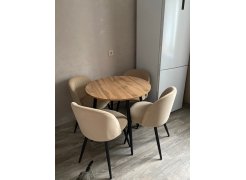 Стул на металлокаркасе Gabi 1 light purple / black фото покупателя 299