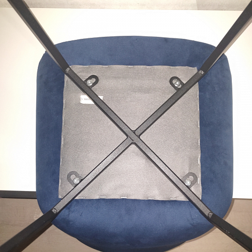 Стул на металлокаркасе Челси бирюзовый / черный фото покупателя 128