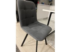 Стул на металлокаркасе Чилли розовый / черный каркас фото покупателя 37