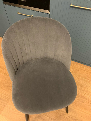 Стул на металлокаркасе Gabi green / black / silver фото покупателя 339