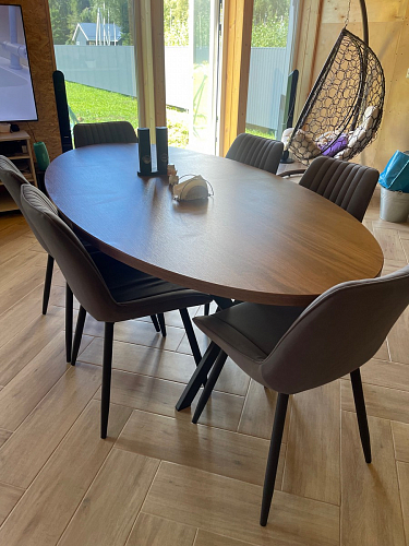 Комплект стульев Седа К 4 шт латте / черный фото покупателя 91