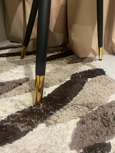 Стул на металлокаркасе Gabi latte / gold / black фото покупателя 326