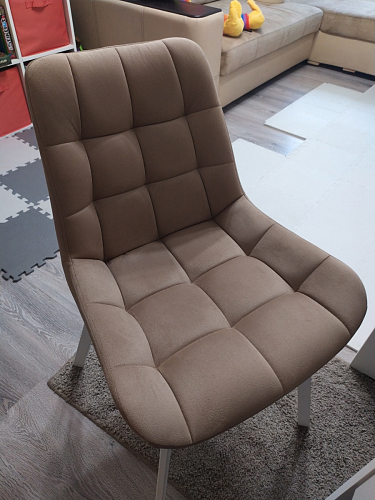 Стул на металлокаркасе Челси К крутящийся бирюзовый / черный фото покупателя 118