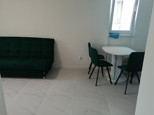 Стул на металлокаркасе Чилли К светло-серый велюр / черный каркас фото покупателя 126