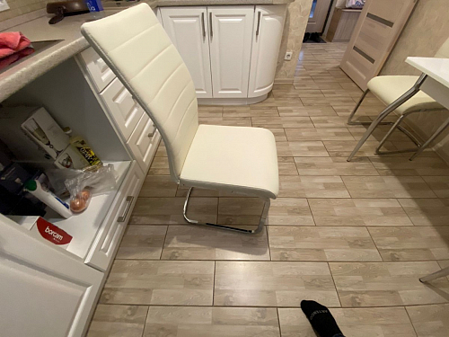 Стул Basit light grey fabric фото покупателя 51