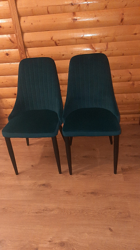 Стул на металлокаркасе Kora gray / black фото покупателя 318