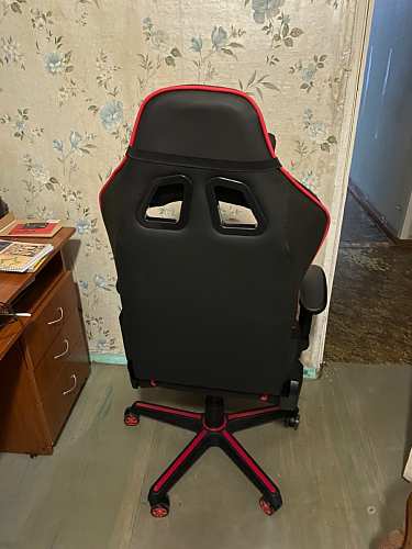 Компьютерное кресло Racer черное / оранжевое фото покупателя 109