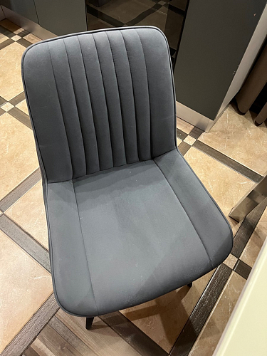 Стул на металлокаркасе Седа К латте / черный фото покупателя 86