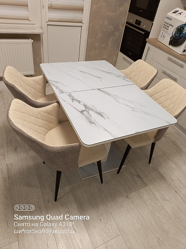 Стул на металлокаркасе Velen dark blue фото покупателя 9