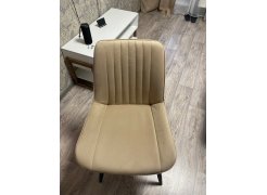 Стул на металлокаркасе Вейв светло-серый (hl 63) / 10К черный каркас фото покупателя 185