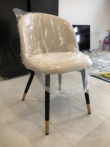 Стул на металлокаркасе Gabi-1 wine red / black фото покупателя 370