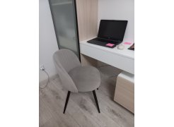 Стул на металлокаркасе Gabi blue / black фото покупателя 501