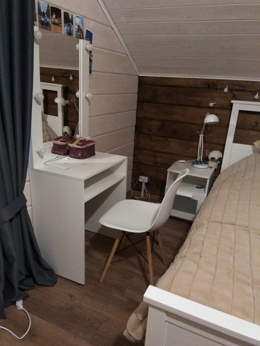 Пластиковый стул Eames PC-015 серо-голубой / дерево фото покупателя 181