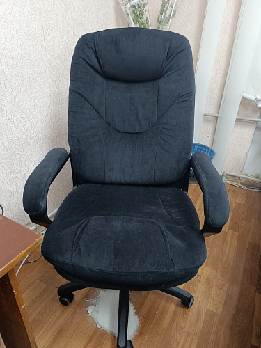 Компьютерное кресло Comfort Lux/Комфорт Люкс серый фото покупателя 66