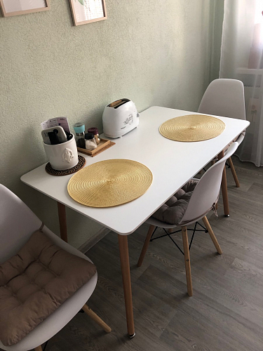 Стол Table 110 white / wood фото покупателя 1