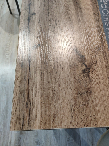 Стол раскладной Лота Лофт 120 25 мм юта / черный матовый фото покупателя 651