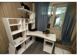 Стол компьютерный Джаз-15 белый правый фото покупателя 149